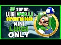 Is it possible to beat the SuperStar Road in New Super Luigi U as Mini-Luigi?