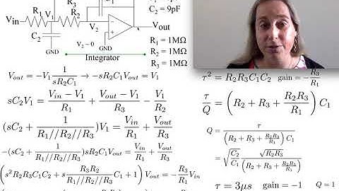 Linear 2nd Order Linear Single Op-Amp Circuit