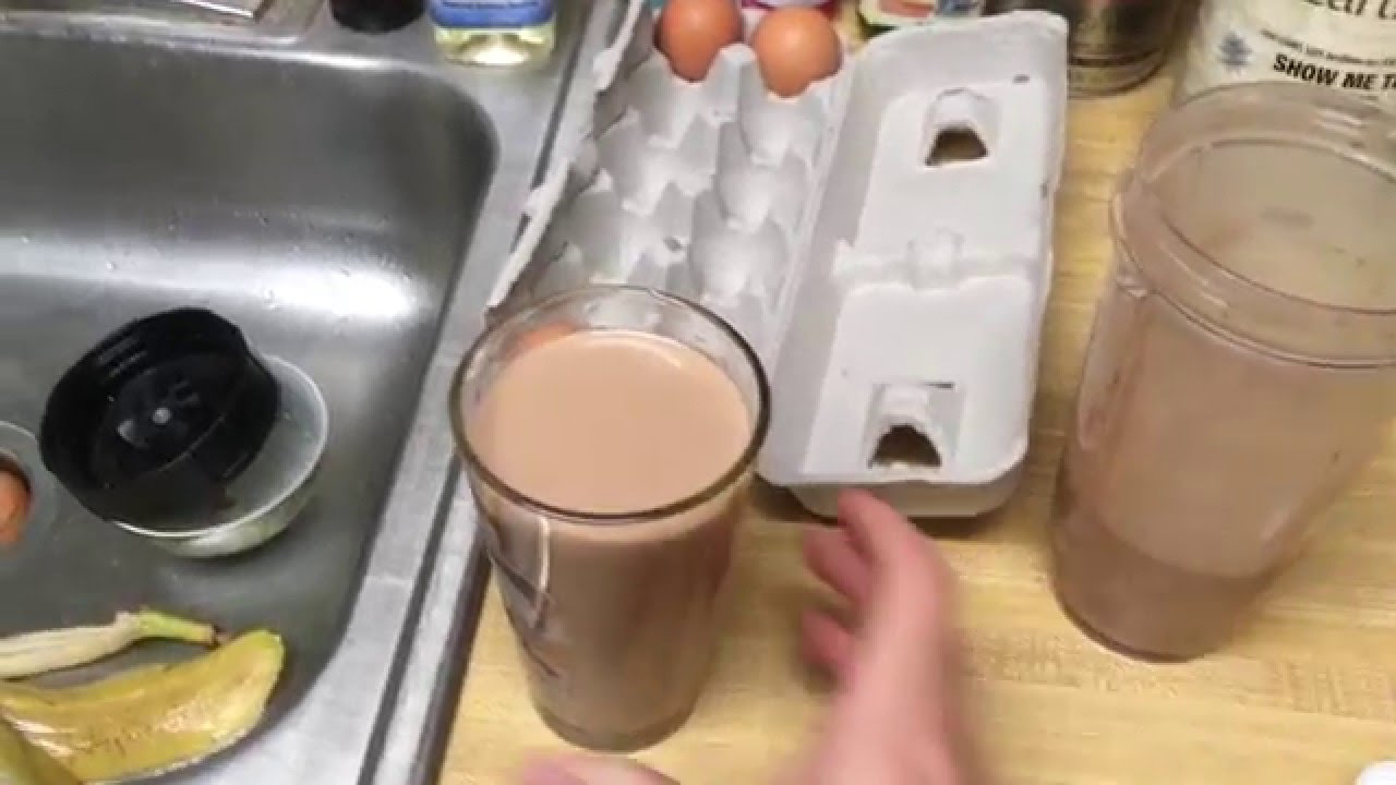 BodyforLife Journal Week 9 Day 59 Chocolate Banana Whey Protein