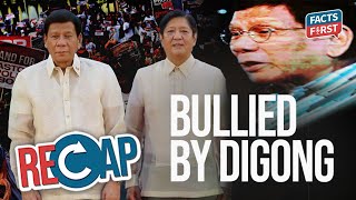 RECAP: BBM mukhang ‘weak’ sa mga banat ni Digong?