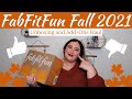 FabFitFun Fall 2021 Unboxing and Add Ons Haul