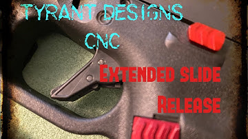 Tyrant Designs CNC | Glock Extended slide release