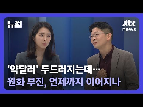 뉴썰 전문가가 봐도 독특한 원화 약세 현상 가장 큰 이유는 JTBC News 