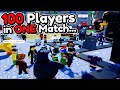 I Put 100 Players in a SINGLE MATCH... (Toilet Tower Defense)