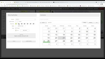 Recurring bookings on icabbi