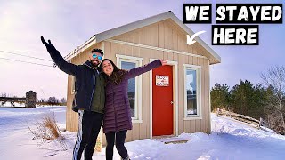 Winter Tiny House Getaway | Cozy Cabin Near Blue Mountain by Rob & Mirjana 672 views 3 years ago 7 minutes, 41 seconds