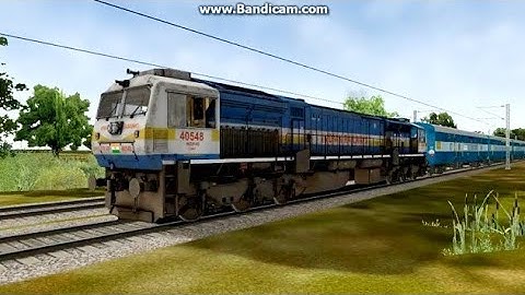 Sabarmati BGPRO Wdp4d 40548 Unschedule Halt | Departs after Loud Honking |  MSTS