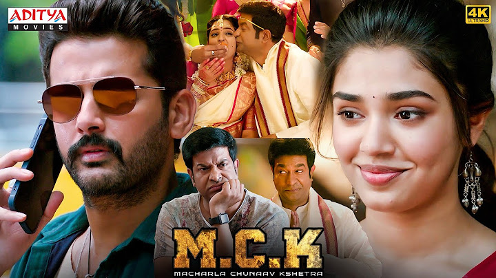 Nithiin ने Krithi Shetty को प्यार का एहसास दिलाया😍| Macharla Chunaav Kshetra (MCK) Movie Scenes