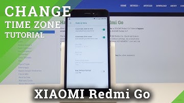 How to Change Date & Time in XIAOMI Redmi Go - Manage Time Settings