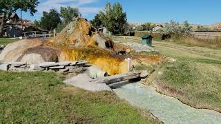 Hotsprings in Thermopolis, Wyoming September 2023