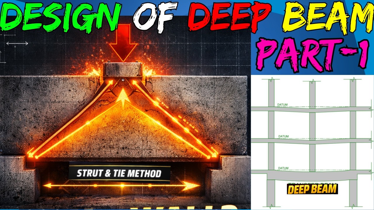 What is Deep Beam | Criteria for Deep Beam | Deep Beam Example ...