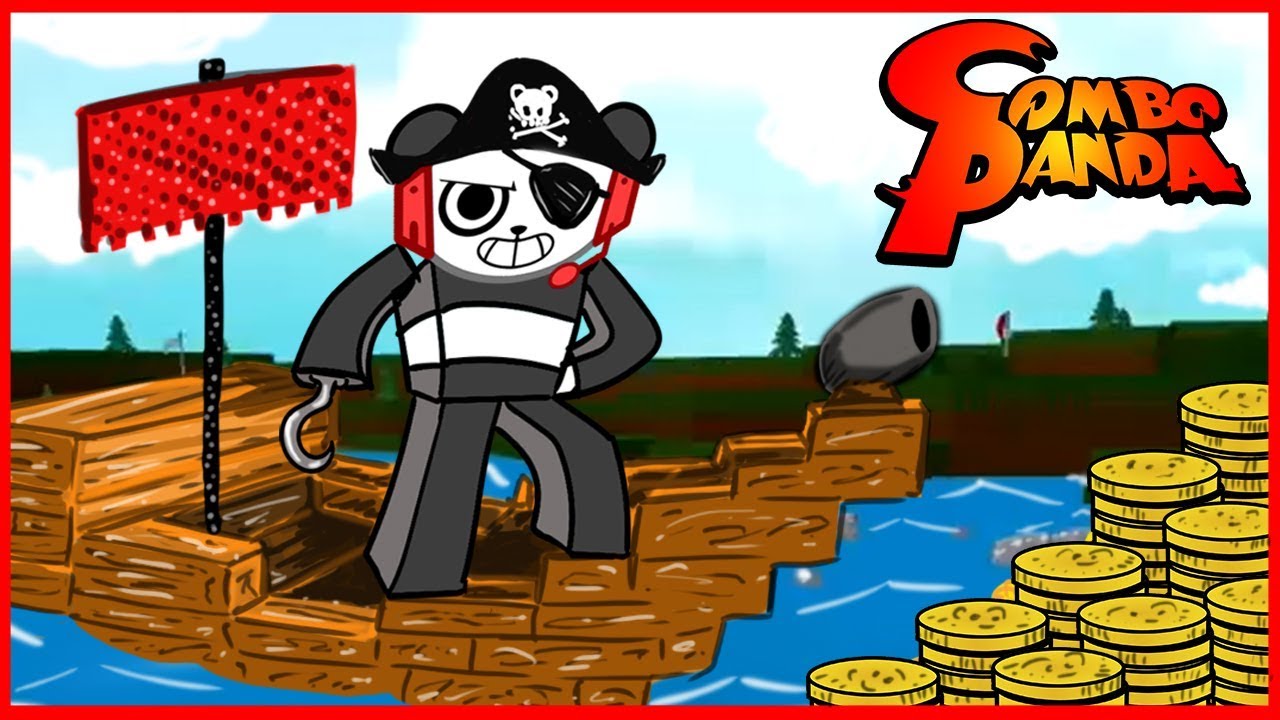 Captain Combo on Pirate Ship! ROBLOX Build a Boat for ...