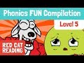 Fun Phonics | Level 5 | ai, oa, ie, ee, ea | How to Read | Made by Red Cat Reading