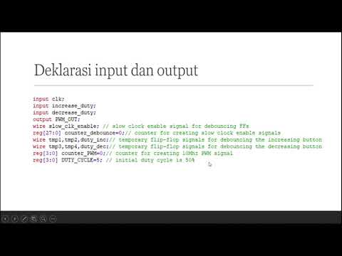 PWM Control Verilog
