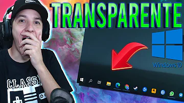 Como deixar a barra de tarefas transparente TranslucentTB?