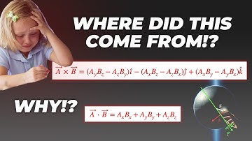 The Physical Meaning of the Cross Product and Dot Product