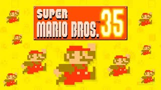 Jugando Super Mario Bros 35
