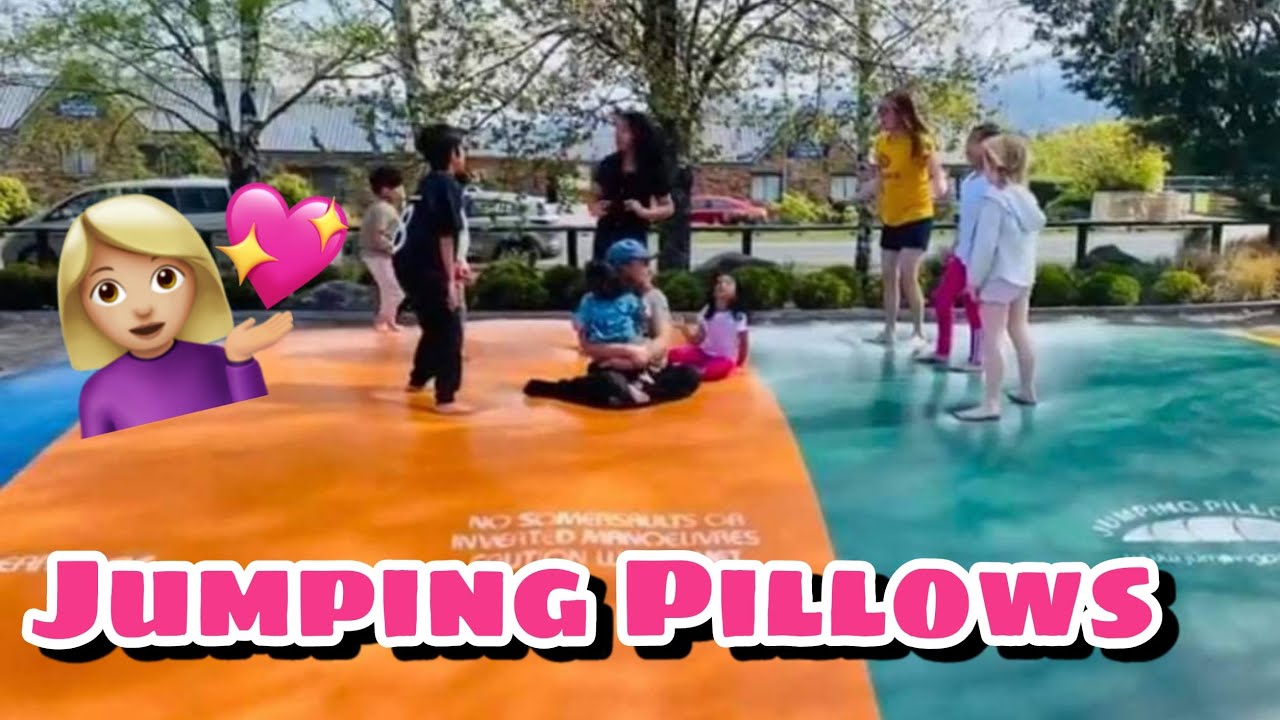 JUMPING PILLOWS Happiness is spending time with friends! YouTube