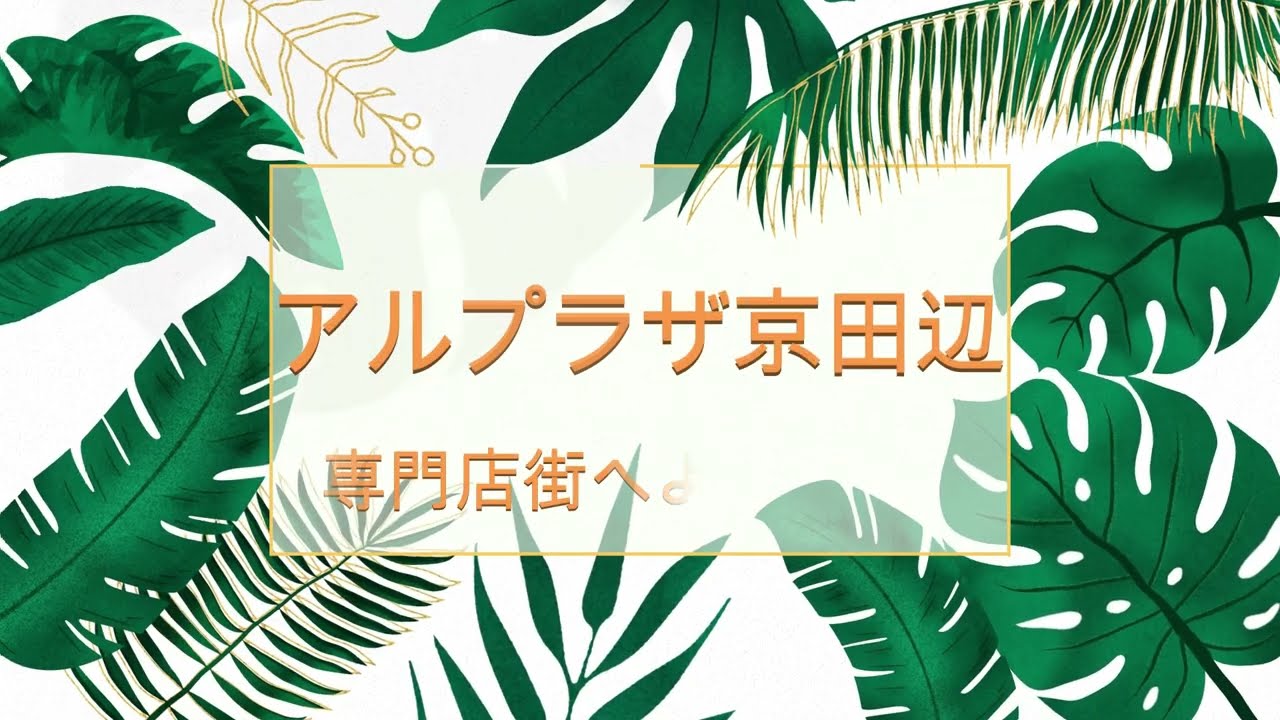 アル・プラザ京田辺店 専門店街 はと専 ムービー