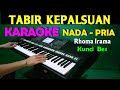 Download Lagu TABIR KEPALSUAN - Rhoma Irama | KARAOKE Nada Cowok/ Pria, HD