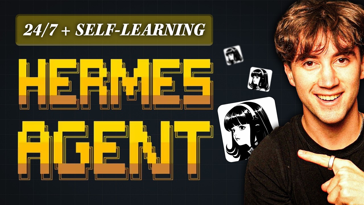 Full Hermes Agent Set-Up For Beginners in 2026! (24/7 AI Agent)