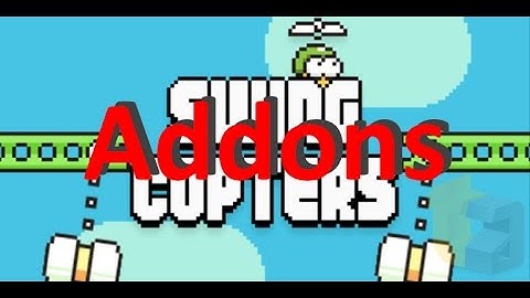 Swing Copters New Addon / Skins - Awesome harder than Flappy Birds