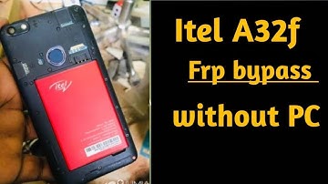 Itel A32f Frp Bypass | Itel A32f Frp Unlock Without Box/Pc