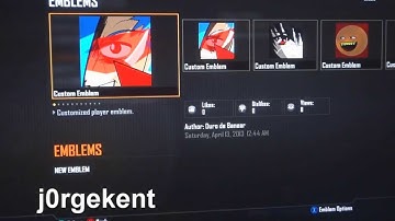 Black ops 2 -  Kamina emblem tutorial - Tengen Toppa Gurren Lagann