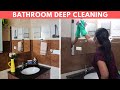 How to Deep Clean Bathroom | Tiles, Floor, Grouts, Faucets, Hard Water Stains & Everything