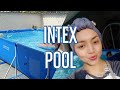 VLOG | We built a swimming pool for Miyu's 5th Birthday | INTEX Swimming Pool