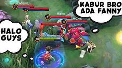 Solo Rank Pakai Fanny, Musuh Langsung Lari - Mobile Legends