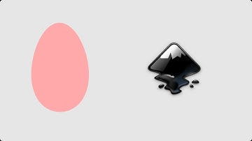 simple egg illustration in inkscape || How to draw an egg in inkscape