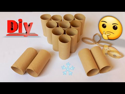 Wow! super idea with toilet paper rolls 