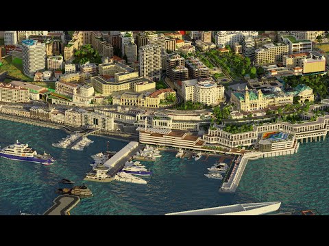 We built Monaco in Minecraft... 1:1 Scale