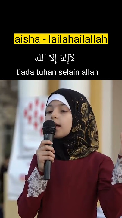 aisha - lailahailallah gadis kecil asal Rusia merdu banget suaranya