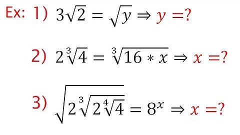 Roots and Radicals 4 - (Nested Roots and Radicals)