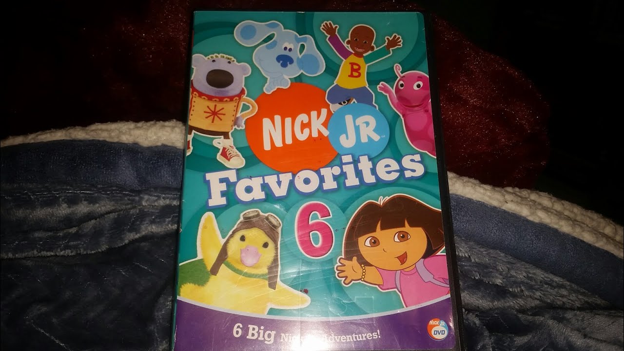 Opening to Nick Jr Favorites 6 2007 DVD - YouTube