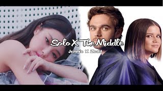 Jennie x Zedd - Solo x The Middle (Damaraccd Mashup)