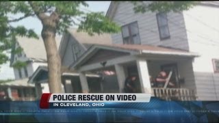 Cleveland kidnapping rescue caught on camera