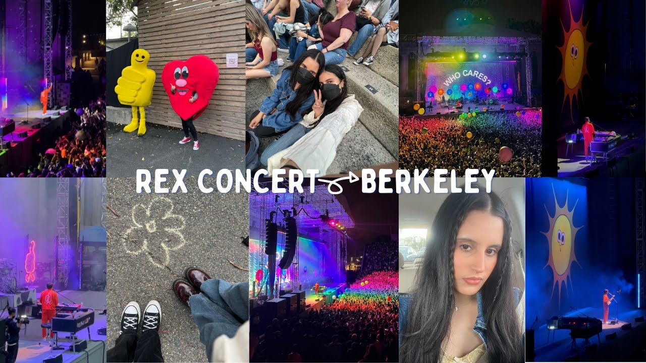 Rex Concert @ Berkeley Greek Theater