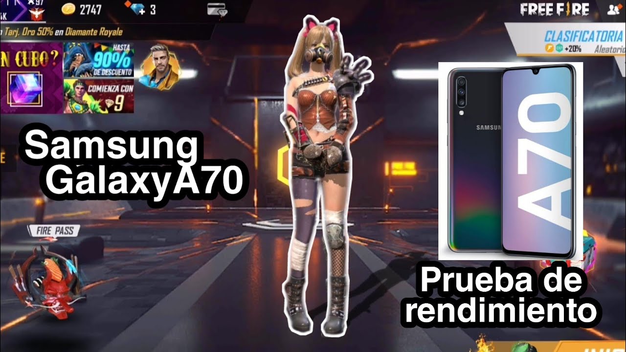 Samsung Galaxy A70 En La Nueva Actualizacion De Free Fire Graficos Ultra Fps Sombras Youtube