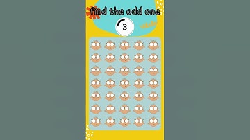 Find the odd one out #emojichallenge #oddemojipuzzle