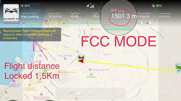 DJI MAVIC Air fcc mode