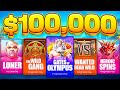 Insane 100000 session on all the greatest new slots