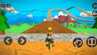 Impossible BMX Boy Bicycle Stunts - stunt Rider Adventure games - Android Gameplay screenshot 2