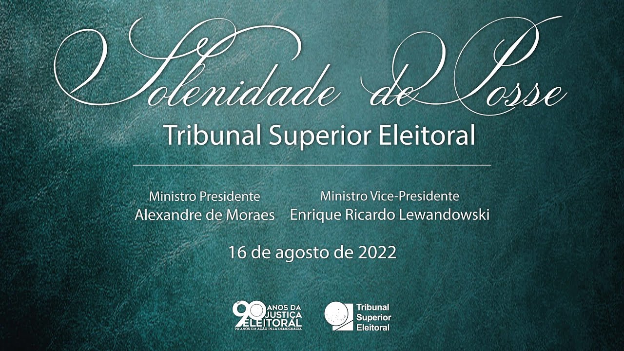 Sessão de Posse - Alexandre de Moraes e Lewandowski
