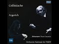 Schumann - Piano Concerto - Argerich, Celibidache, Orchestre National de l'ORTF (1974)