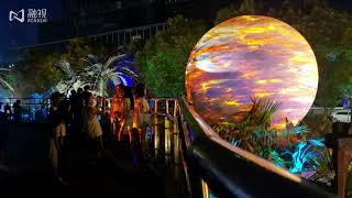 Projection Sphere - Spherical Projection Screen Display, Projection Globe