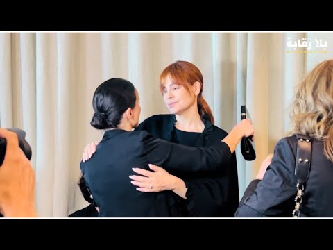 سينتيا كرم تساند كارول سماحة وتواسيها بوفاة زوجها