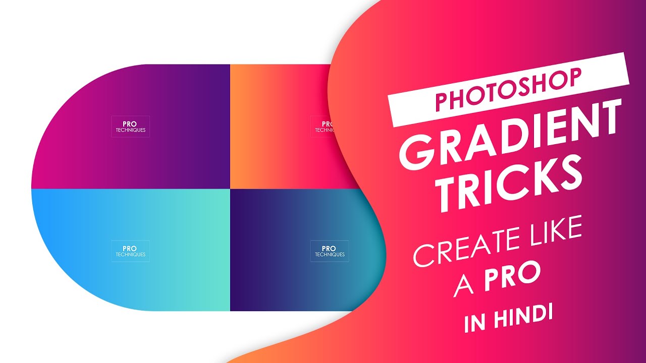 Photoshop Gradient Tricks - Generate Like a Pro || Easy & Fast